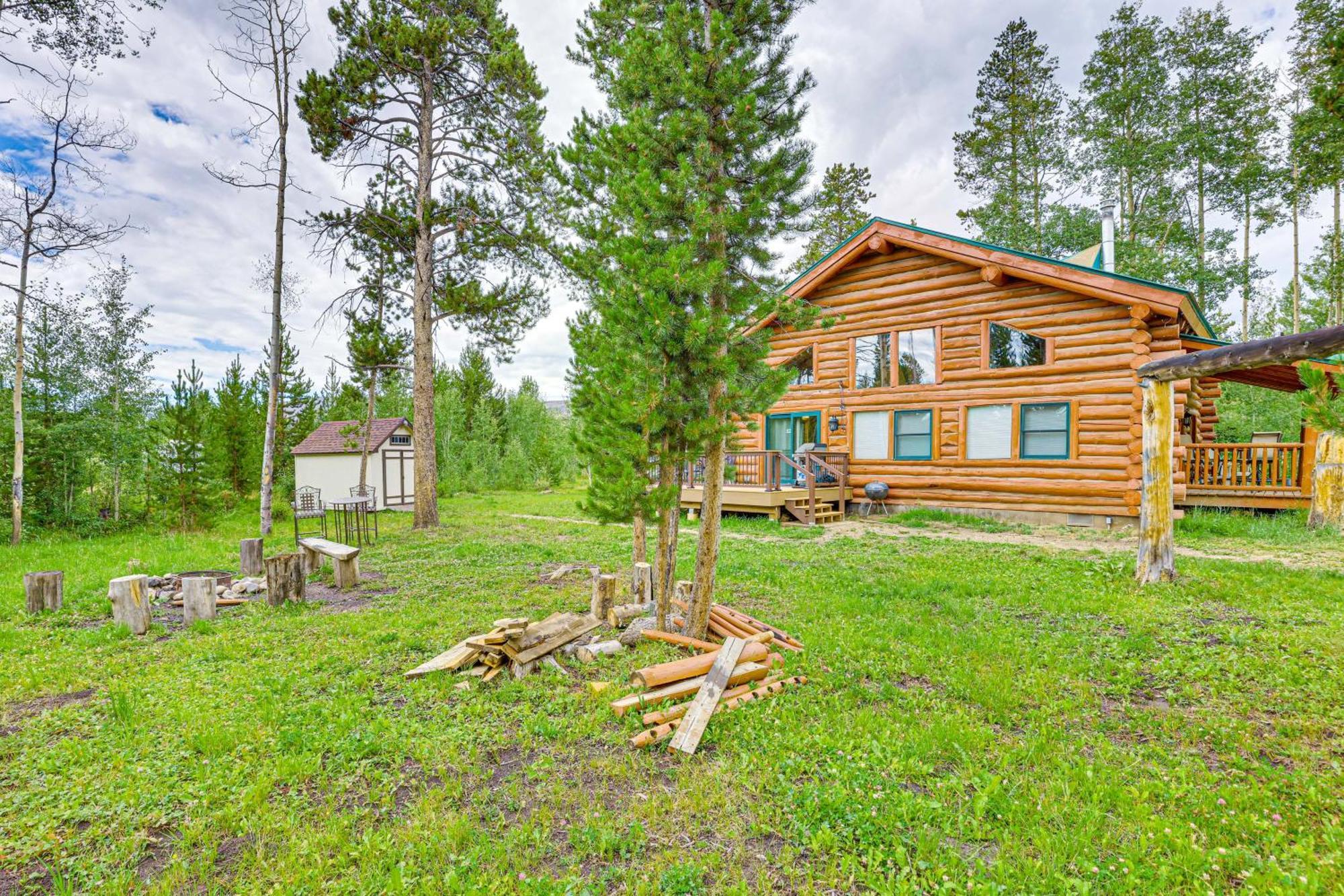 Grand Lake Cabin With Direct Access To Rocky Mtn Np! Extérieur photo